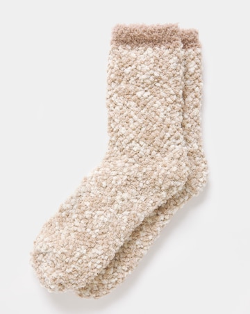 Pretty Secrets (1 Pair Pack) Popcorn Cosy Bed Socks