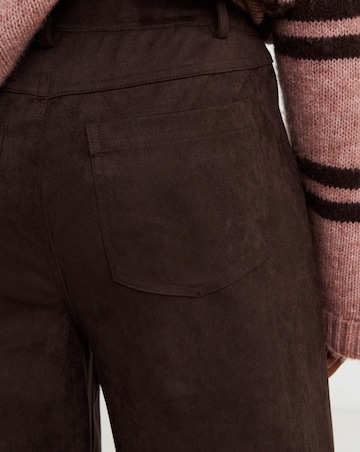 Suedette Barrel Trouser