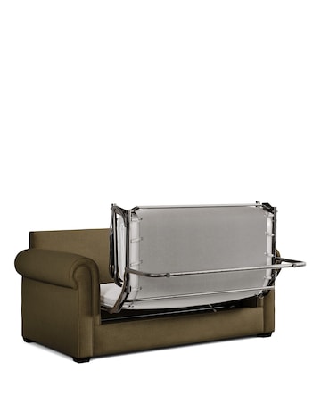 Jay-Be Heritage Brushed Twill 2 Seater Sofa Bed with E-Pocket Mattress