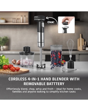 CASO Click & Mash Cordless Hand Blender