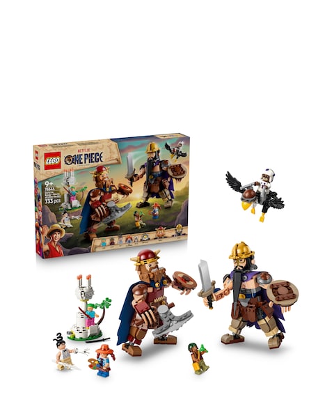 LEGO ONE PIECE Dorry vs. Brogy – Giants of Little Garden 75644