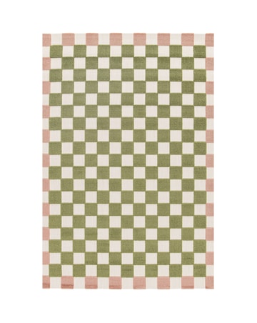 Zouk Checkerboard Indoor/Outdoor Rug