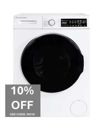 Russell Hobbs RH914W116W 9kg, 1400rpm, Washing Machine - White