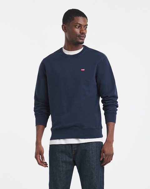 Levi's Housemark Classic Crew Sweat - Navy