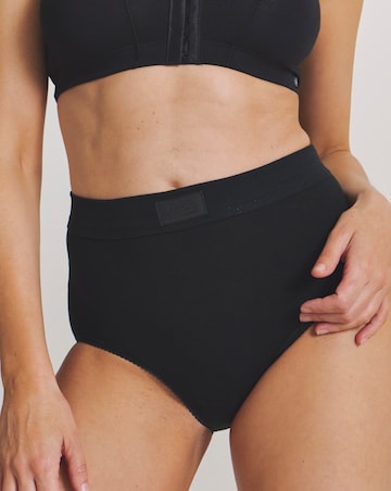 Sloggi (2 Pack) Cotton Double Comfort Maxi Knickers Black