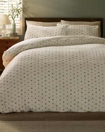 Catherine Lansfield Cosy Spot Duvet Cover Set