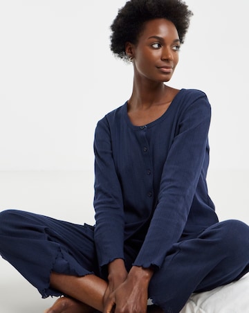 Pretty Secrets Pointelle Rib Pyjama Set
