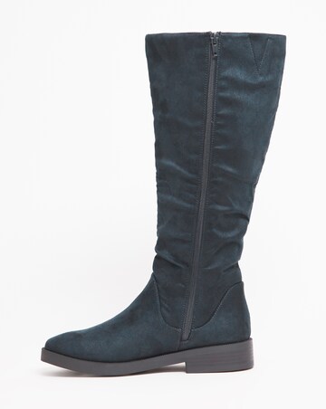 Evren Ruched Boot - Extra Wide Fit (EEE) & Super Curvy Calf