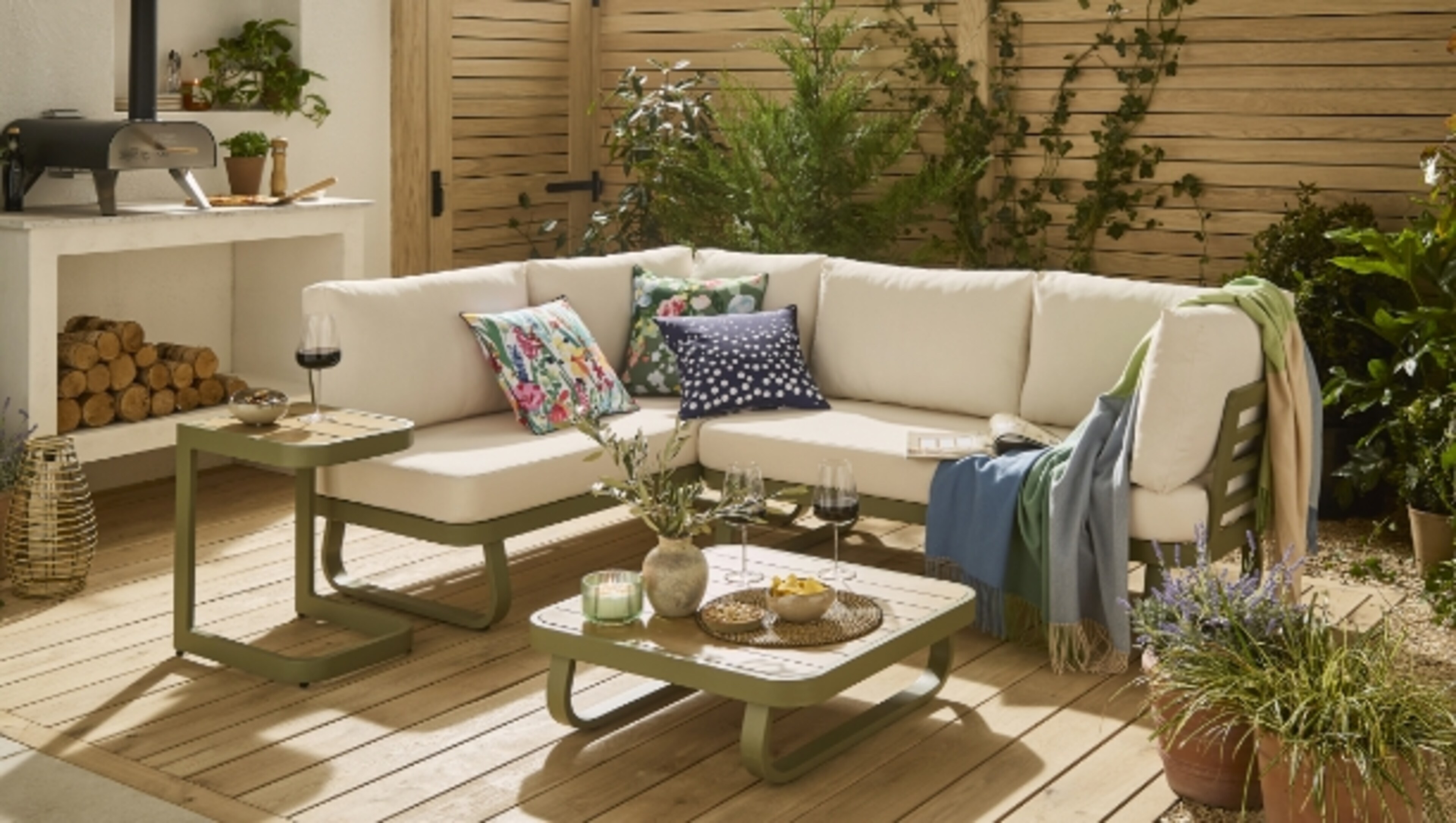 Stylish garden furniture