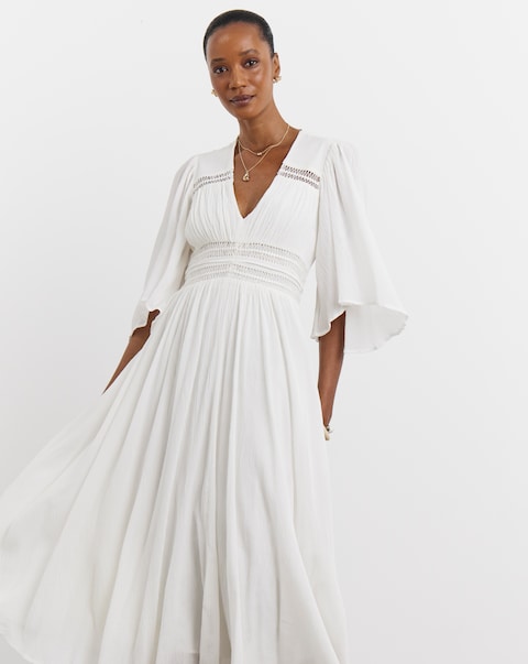 Joanna Hope Crinkle Maxi Dress
