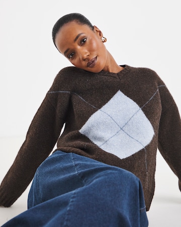 Diamond Argyle Jumper