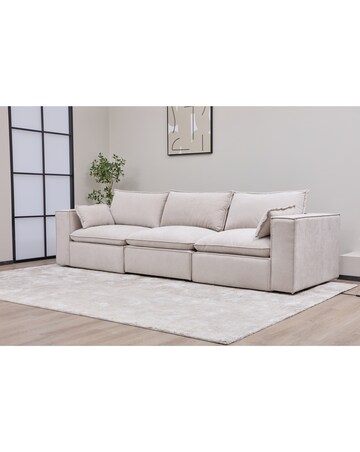 Campbell 3 Seater Power Recliner Sofa