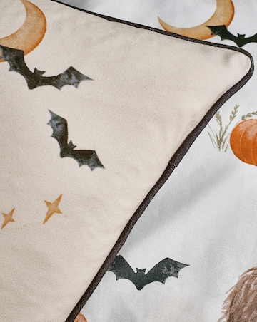 Catherine Lansfield Halloween Highland Cow Cushion