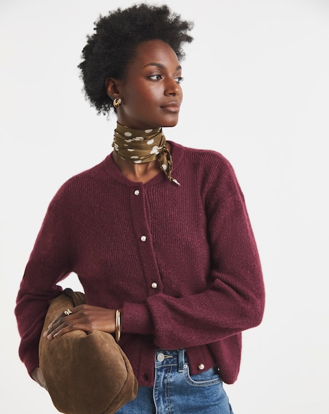 JDY Button Knitted Cardigan