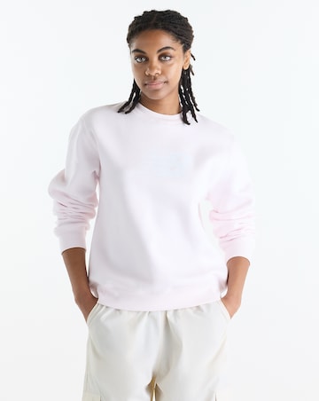New Balance Fleece Logo Crew Neck Sweatshirt