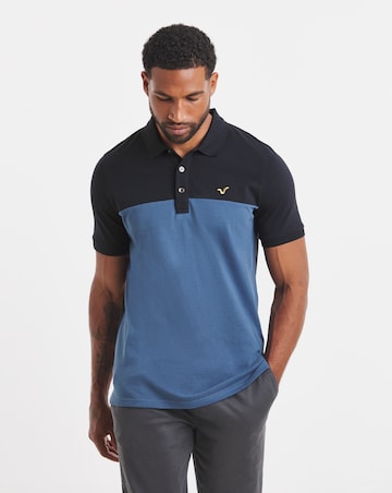 Voi Colour Block Pique Polo Long Length