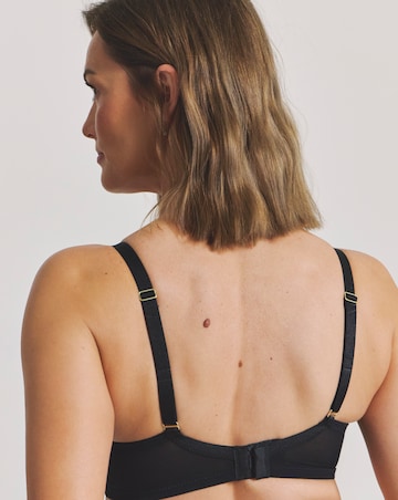 Ann Summers Sexy Lace Planet Plunge Bra Black