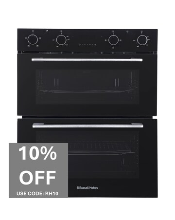 Russell Hobbs RH72DEO1001B Built-Under Electric Fan Oven - Black