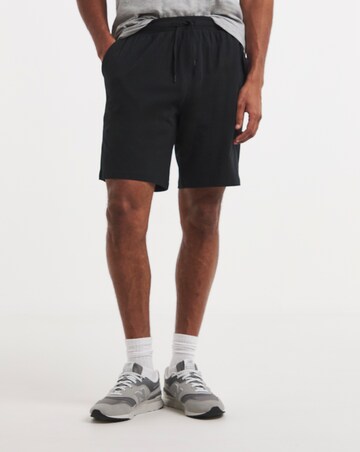 2 Pack Jersey Lounge Shorts- Black/Charcoal