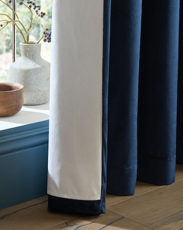 Catherine Lansfield Super Thermal Blackout Matt Velour Curtains