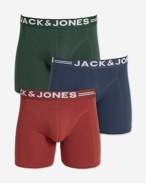 JACK & JONES Sense 3 Pack Trunks - Multi