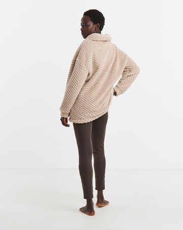 Pretty Secrets Textured Fleece Top And Legging Lounge Set