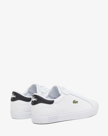 Lacoste Powercourt Trainers - White/Black