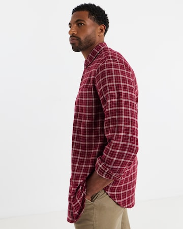 Long Sleeve Check Flannel Shirt