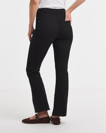 Black Superstretch Bootcut Jeans