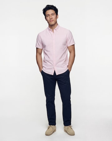Short Sleeve Oxford Shirt Long Length