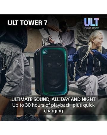 Sony ULT Tower 7 Party Speaker - Black