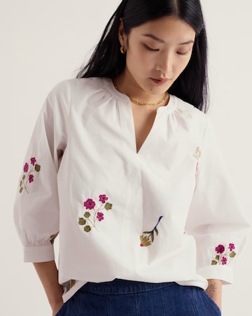 Seasalt Cornwall Grace Embroidered Top