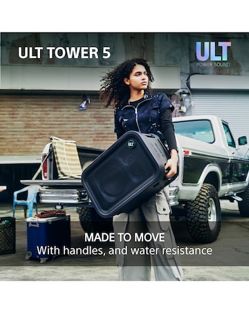 Sony ULT Tower 5 Party Speaker - Black