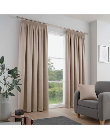 Galaxy Pencil Pleat Curtains