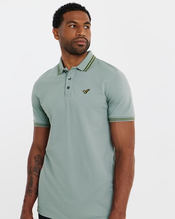Voi Tipped Pique Polo Long Length