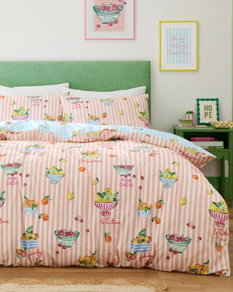 Fusion Summer Fruits Duvet Cover Set