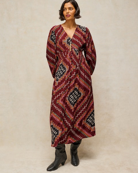 White Stuff Leela Midi Dress