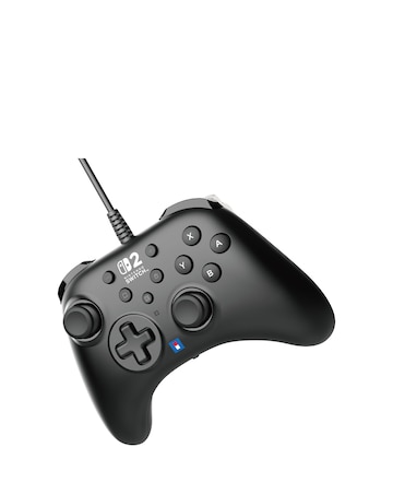HORI HORIPAD Turbo Wired Controller for Nintendo Switch 2 - Black