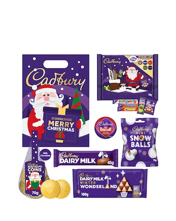 Cadbury Christmas Chocolate Bag
