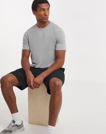 Grey Crew Neck T-shirt Long