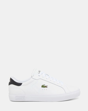 Lacoste Powercourt Trainers - White/Black
