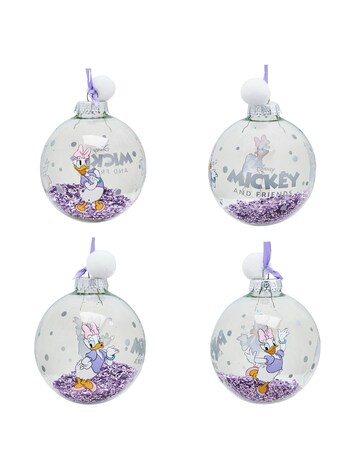 Disney Set of 7 Baubles - Mickey & Friends