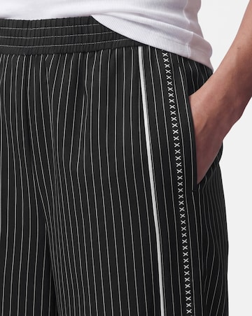 Stripe Trouser With Side Panel