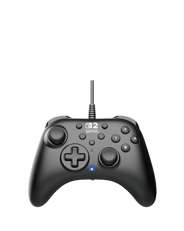 HORI HORIPAD Turbo Wired Controller for Nintendo Switch 2 - Black