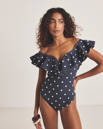 Magisculpt Contour Me V Wired Bardot Firm Control Swimsuit