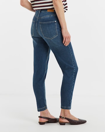 Mid Blue Mom Jeans