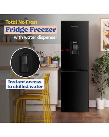 RUSSELL HOBBS 50/50 FRIDGE FREEZER W/ WD