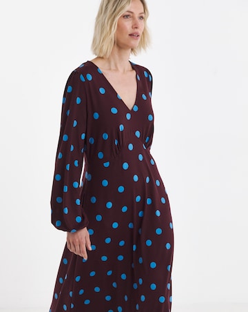 Soft Touch Long Sleeve Tea Dress