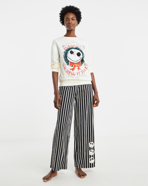 Pretty Secrets Nightmare Before Christmas Family Pyjamas - Womens