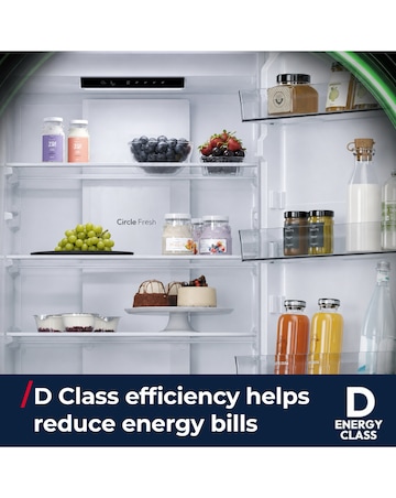 Hoover HONCQ2T6S18DWK Fridge Freezer